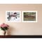 Homeroots Set Of Two Covered Bridge Collection II 1 White Framed Print Wall Art, 2PK 406201 - alternate 2