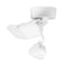Globe Electric Wi-Fi Smart Motion Security Light, LED Lamp, Bright White, 2200 Lms, 4000K Color Temp, White Fixture 17000274 - alternate 3