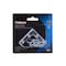 Prosource Corner Brace, 2 in L, 2 in W, 3/8 in H, Steel, Zinc-Plated, 1.6 mm Thick Material FC-Z02-C4PS - alternate 3
