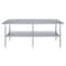 Amgood 24 in. x 84 in. Stainless Steel Table, Metal Utility Kitchen Prep Work Table, NSF AMG WT-2484-Z - alternate 4
