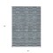 Homeroots 3' X 5' Teal Blue Aqua And Gray Striped Washable Indoor Outdoor Area Rug 587938 - alternate 8