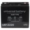 Upg 12V 22Ah I10, Battery 40582 - alternate 5