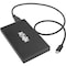 Tripp Lite USB SATA SSD/HDD to USB-C Enclosure Adapter 2.5in w/UASP 10 Gbps U457-025-CG2 - alternate 1