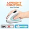 Delton Vertical Ergonomic Wireless Mouse, 2.4G USB Connection Computer/Laptop Mouse, Black S12 - alternate 7