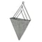 Homeroots Set of Three Gray Metal Wall Hanger, 3PK 487931 - alternate 4