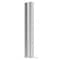 Cr Laurence PP08 Elegant Series Post for 3/8in. 10mm Glass Brushed Stainless 24in. High 1-1/2in. Dia End Post PP082438EBS - alternate 4