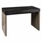 Homeroots 45" Black and Brown Writing Desk 402075 - alternate 1
