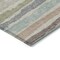 Homeroots 9' X 12' Beige Brown And Gray Striped Washable Indoor Outdoor Area Rug 598870 - alternate 3