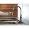 Delta Trinsic Single Handle Pull-Down Kitchen Faucet with Touch 9159T-KS-DST - alternate 4