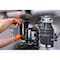 Safety Zone Nitrile Powder Free 6 mil Gloves - Orange, Lrg - Box of 100 GL-NT106ORFL - alternate 2