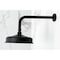 Kingston Brass Single-Handle Pressure Balanced Tub and Shower Faucet, Matte Black KB5890CML - alternate 3