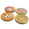 Urban Market 4 Piece Bamboo Coaster Set with Decorative Farm Animals 122886.04 - alternate 4