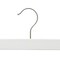 Nahanco 14in Low Gloss White Wooden SlimLine Pant/Skirt Hanger w/ Padded Clips, 50PK SL70114RC50 - alternate 2