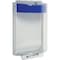 Safety Technology International Universal Stopper Cover, Polycarbonate, Flush Mount, 5 1/2 in W x 8 1/8 in H x 2 5/8 in D STI-13010NB - alternate 1