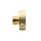 Firesafe 2-1/2" Female NH/NST X 1-1/2" Male NH/NST Brass Rigid Fire Hose/Hydrant Reducer Adapter w/Pin Lug 8612024 - alternate 4