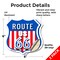 Signmission Route Us 66, 6 inch X 6 inch, Vinyl Decal, 2PK SHI-D-2PACK-6-480 - alternate 3
