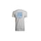 Costa M Short Sleeve Men's Crew Neck Heather Gray Species Shield Tee Shirt FQA400025-25TM - alternate 1