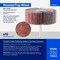 Pferd Mounted Flap Wheel, 3" x 1, 80 Grit, 1/4" Shank, Aluminum oxide 45209 - alternate 3
