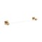 Amerock Glacio Clear/Champagne Bronze Contemporary 18 in 457 mm Towel Bar BH36063CCZ - alternate 1
