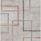 Homeroots 8' X 10' Taupe Charcoal And Copper Geometric Washable Indoor Outdoor Area Rug 588347 - alternate 7