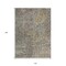 Homeroots 10' X 14' Ivory Gray And Black Abstract Washable Indoor Outdoor Area Rug 596823 - alternate 6
