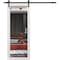 Sartodoors Sturdy Barn Door, Lucia 1299 White Silk, 6.6FT Rail Hangers Heavy Hardware Set, Modern Solid Pane LUCIA1299BD-B-WS-24 - alternate 1
