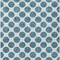 Homeroots 5' X 8' Teal Blue And Ivory Polka Dot Washable Indoor Outdoor Area Rug 614942 - alternate 5