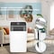 Edendirect 6,400 BTU Portable Air Conditioner Cools 300 Sq. Ft. with Dehumidifier, 3 Fan Speeds and Remote ED-SPF1-10C - alternate 5