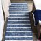 Jonathan Y Colonia Berber Stripe Blue/Ivory 2 ft. x 8 ft. Indoor/Outdoor Runner Rug SMB125C-28 - alternate 1