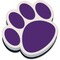 Ashley Productions Magnetic Whiteboard Eraser, Purple Paw, PK6 10005 - alternate 1