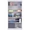 Atlantic Metal Bookcase, Steel, 5 Shelf, Dove Gray, 72HX36W BA40361872-05 - alternate 5