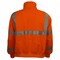 Reflective Apparel ANSI Type R Class 3 Sweatshirt with Removable Hood, Systems Gear 602ST-OR-3X - alternate 4