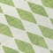 Homeroots 8' Green And Ivory Round Geometric Washable Indoor Outdoor Area Rug 577051 - alternate 3