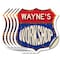 Signmission Wayne's Workshop, 4 inch X 4 inch, Vinyl Decal, 5PK SHI-D-5PACK-4-489-WAYNE - alternate 1