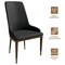 Leisuremod Viva Collection Modern Wooden Dining Chair in Dark Grey VC24DGR - alternate 3