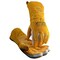 Caiman Superior Pig Grain MIG/Stick Welder's Glove with FR Cotton Fleece Lining and Heat Shield 1812-6 - alternate 1