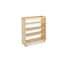 Rev-A-Shelf Maple Wood; Steel, Natural Maple, 8 in W, 25.5 in H, 22.5 in D 448-BC-8C - alternate 1