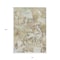 Homeroots 10' X 14' Taupe And Ivory Abstract Washable Indoor Outdoor Area Rug 609845 - alternate 5