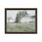Homeroots Green Country Morning Black Framed Print Wall Art 530030 - alternate 1