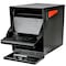 Mail Boss Package Master XL Locking Package Mailbox, Black, USPS Approved 805925 - alternate 6