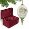 Homeroots Baby Carriage with Presents Hand Painted Mouth Blown Glass Ornament 477491 - alternate 1