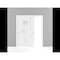 Vdomdoors Sliding Closet Bypass Doors 72 x 96in, Sete 6933 Light Grey Oak W/ Frosted Glass, Sturdy Rails SETE6933DBD-OAK-7296 - alternate 5