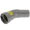 Viega MegaPressG 45 street elbow P 1.5 FTG IPS 1.5 carbon steel zinc-nickel coating 26121 - alternate 3