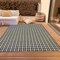 Homeroots 10' X 14' Black And Ivory Geometric Washable Indoor Outdoor Area Rug 614724 - alternate 5