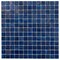 Apollo Tile Celestial 12 in. x 12 in. Glossy Egyptian Blue Glass Mosaic Wall and Floor Tile 20 sqft/case, 20PK APLST88BL542A - alternate 1