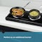 Black & Decker Double Coiled Burner Range DB1002B - alternate 4