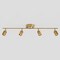 Vidalite Shura Antique Brass 4-Light Track Light with Rotatable Heads, Integrated LED, 3000k, 2240 Lmn CE1059879 - alternate 3