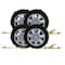 Mytee Products 2in x 9ft Ratchet Tire Wheel Strap Over The Tire Auto Hauler Tie Down Straps, 4PK RST-209SHRBx4 - alternate 4