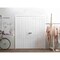 Vdomdoors Sliding Closet Double Bi-fold Doors, Mela 7001 White Silk, Sturdy Tracks Moldings Trims Hardware Se MELA7001DBF-WS-96 x 84 (4* 24x84) - alternate 5
