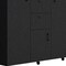 Homeroots 55" Black Two Drawer Combo Dresser 544042 - alternate 9